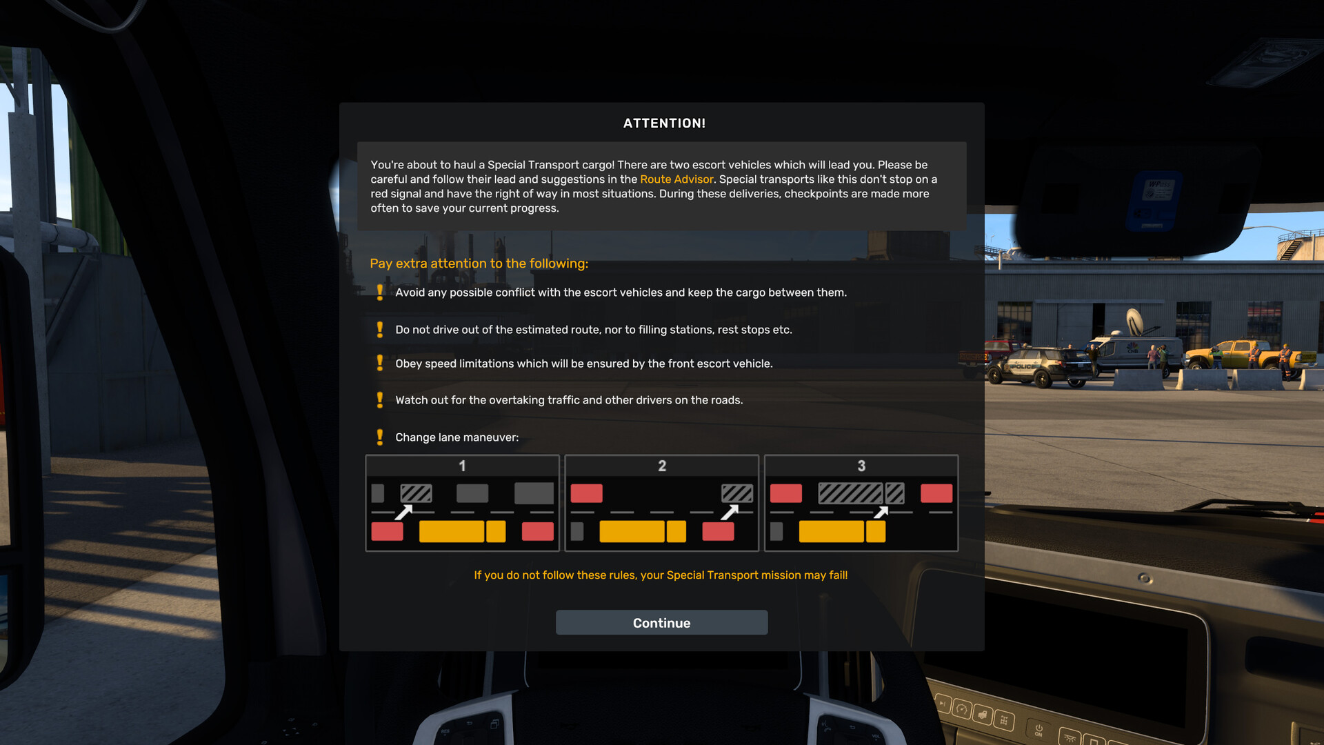 American Truck Simulator - Special Transport gameplay screenshot 6