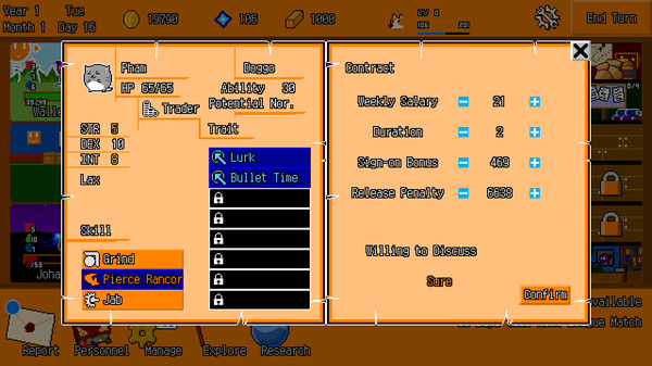 Screenshot z Abyss Manager Screenshot z Abyss Manager