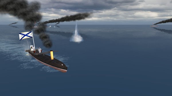 Screenshot z Clad in Iron: Sakhalin 1904