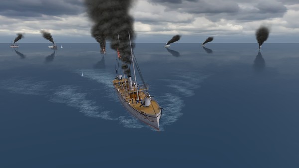 Screenshot z Clad in Iron: Sakhalin 1904