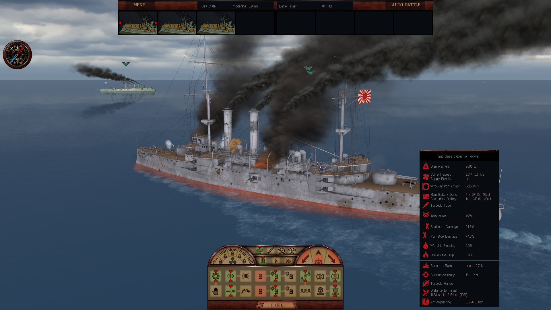 #4. Clad in Iron: Sakhalin 1904 (Steam) Bởi: Strategy First