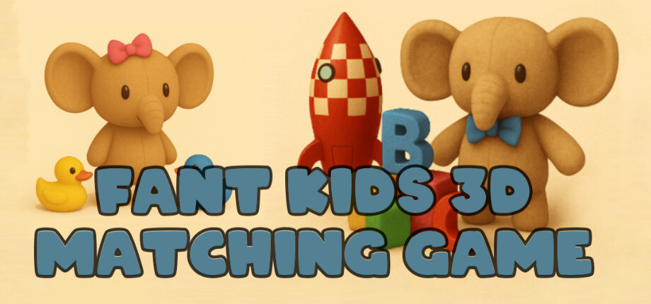Fant Kids 3D Matching Game cover art