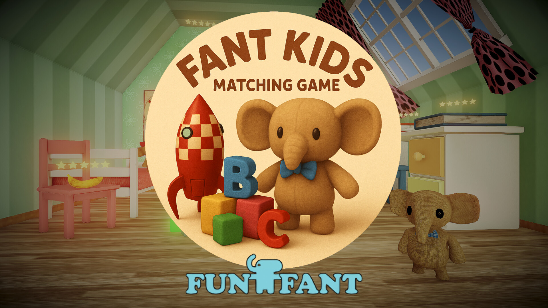 Fant Kids 3D Matching Game screenshot screenshot 1