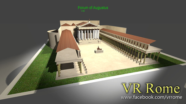 Screenshot z VR Rome