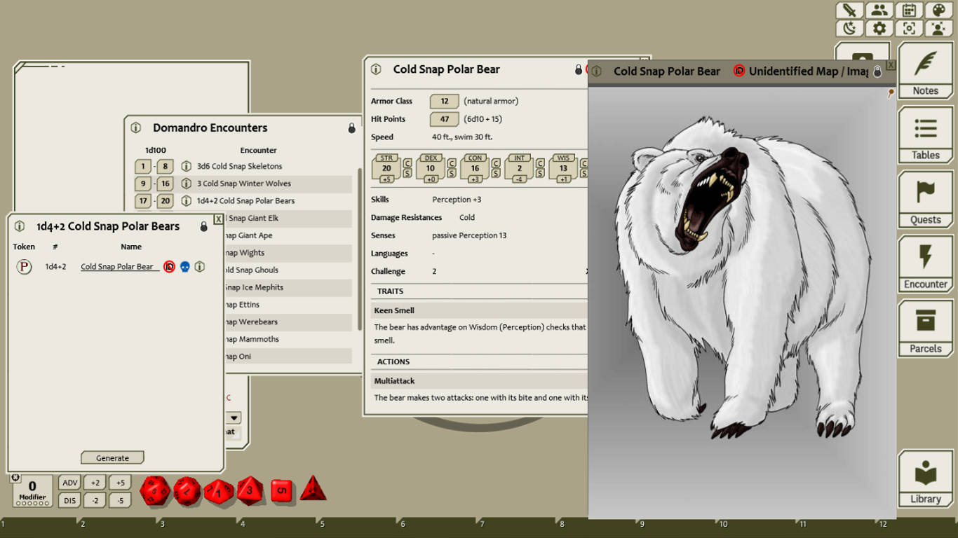 Fantasy Grounds - B13: Frozen Nightmares (5E) Featured Screenshot #1