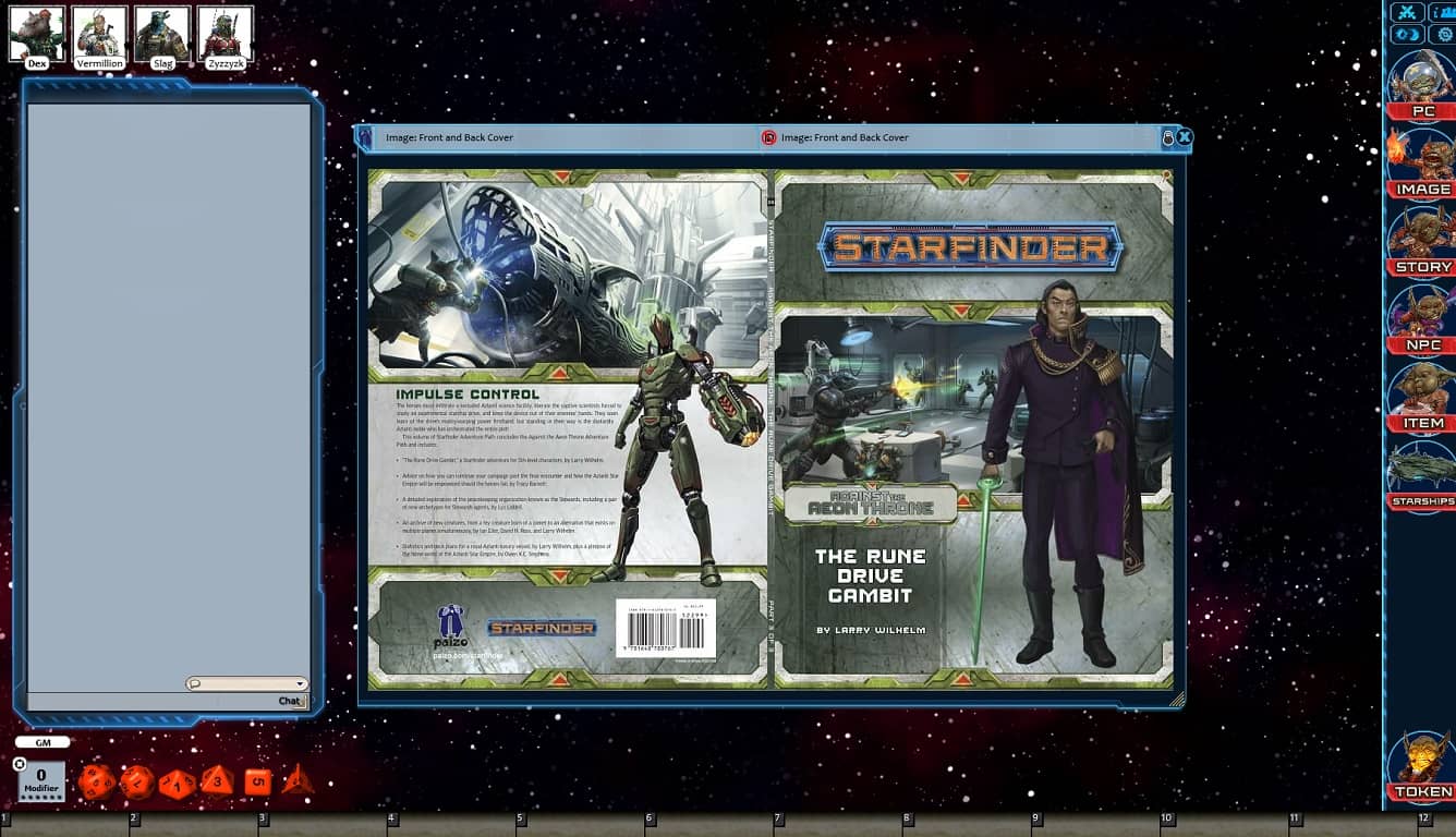 Fantasy Grounds - Starfinder RPG - Against the Aeon Throne AP 3: The Rune Drive Gambit (SFRPG) Featured Screenshot #1