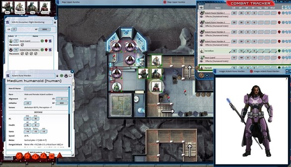 Fantasy Grounds - Starfinder RPG - Against the Aeon Throne AP 3: The Rune Drive Gambit (SFRPG)