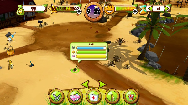 Screenshot 2 of My Exotic Farm - additional gameplay view