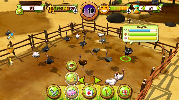 Screenshot 3 of My Exotic Farm - more gameplay footage