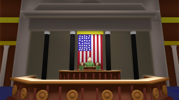 Screenshot z Speaking Simulator