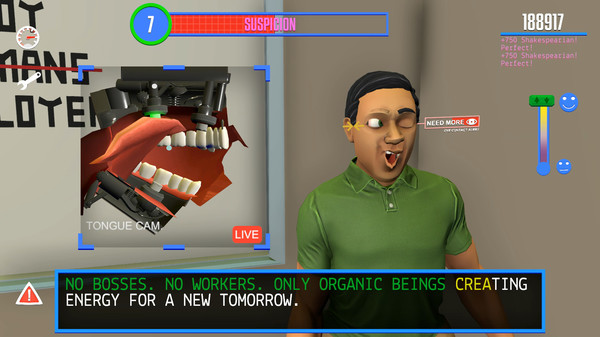 Screenshot z Speaking Simulator