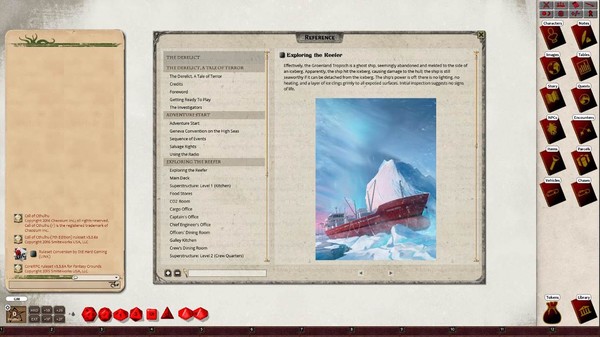 Fantasy Grounds - The Derelict (CoC7E)