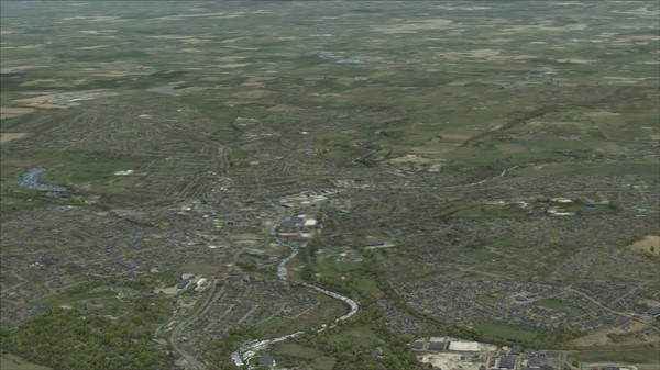 FSX Steam Edition: VFR Real Scenery NexGen 3D - Vol. 1: Southern England and South Wales Add-On