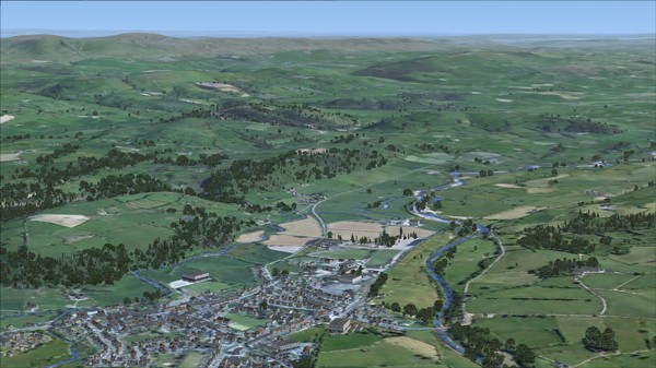 FSX Steam Edition: VFR Real Scenery NexGen 3D - Vol. 2: Central England and North Wales Add-On