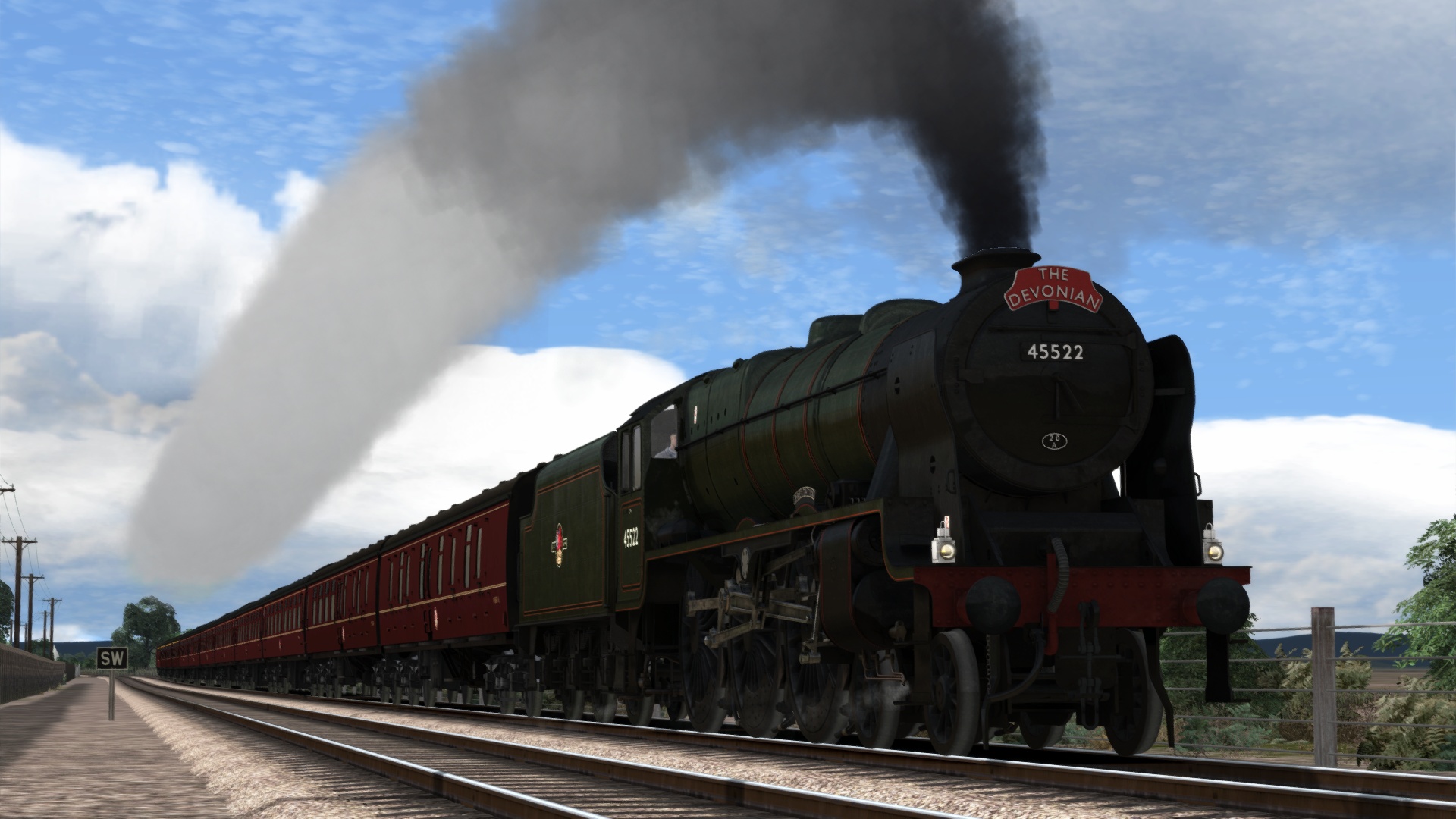 Train Simulator: LMS Rebuilt Patriot Class Steam Loco Add-On Featured Screenshot #1