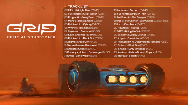 GRIP: Combat Racing - Official Soundtrack