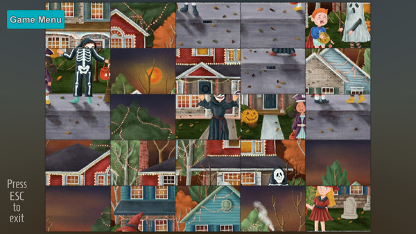Screenshot z Halloween Puzzles