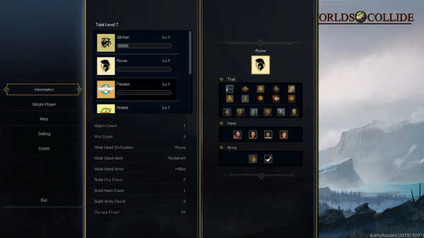 Screenshot z Worlds Collide