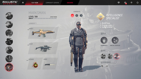 Ballistic Overkill - Marksman: Secret Agent