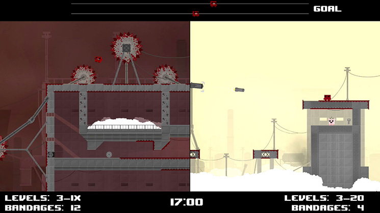 Super Meat Boy Race Mode Featured Screenshot #1