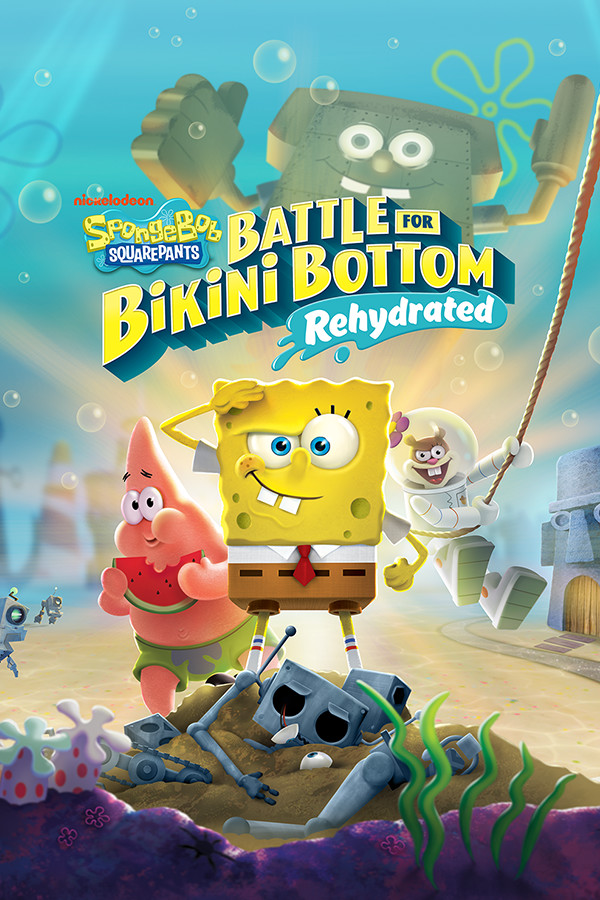 Capa de SpongeBob SquarePants: Battle for Bikini Bottom - Rehydrated