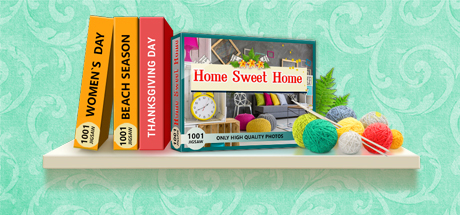 1001 Jigsaw. Home Sweet Home banner image