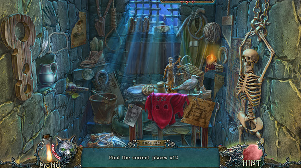 Screenshot z Shadow Wolf Mysteries: Under the Crimson Moon Collector's Edition