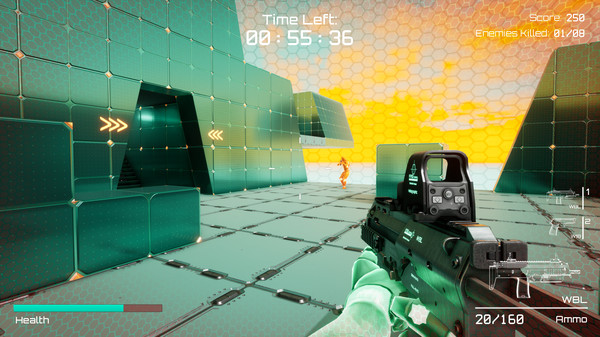 Screenshot z FPS Training