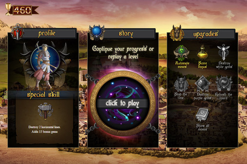 Screenshot z Gems Kingdom