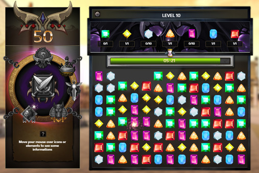 Screenshot z Gems Kingdom
