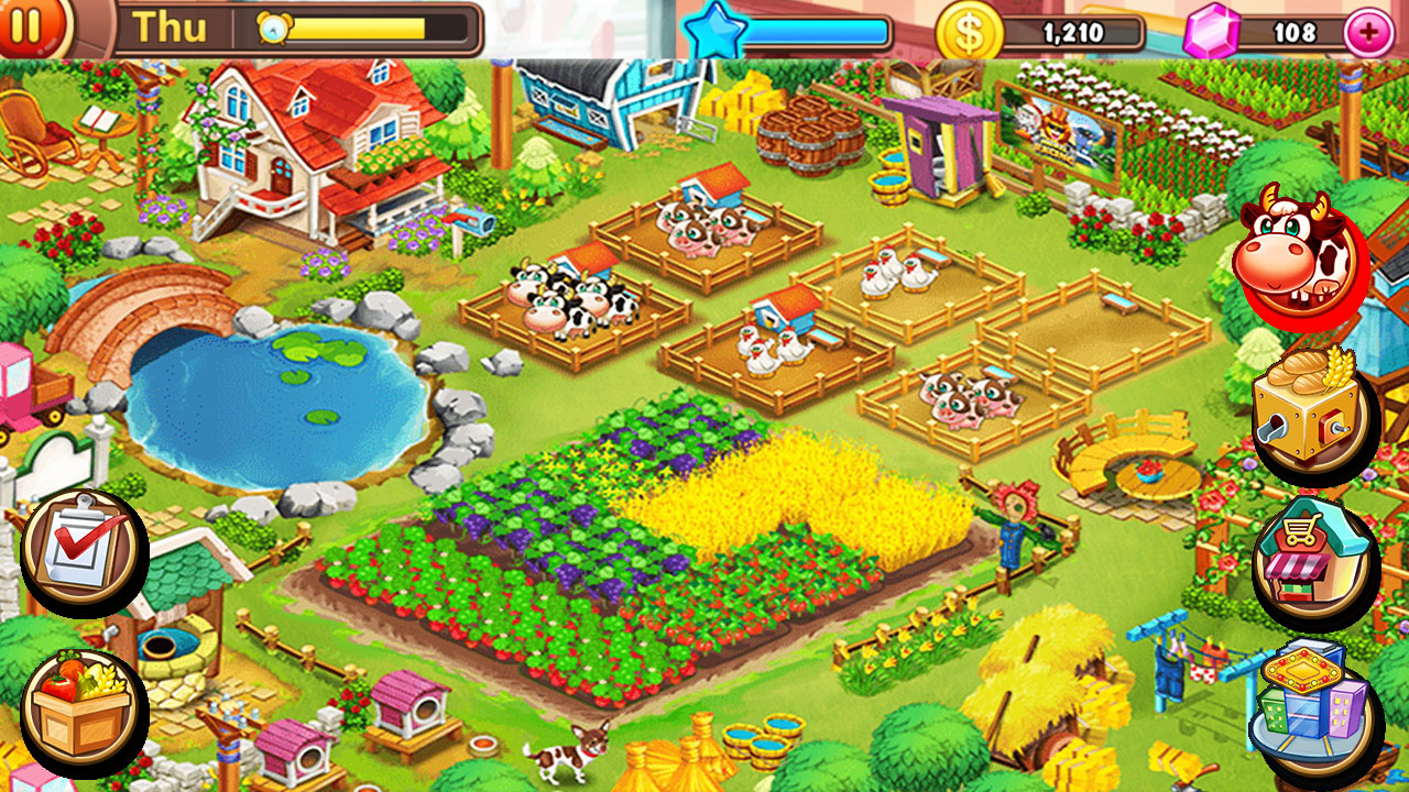 Hay Day Farm 2019 - 卡通农场