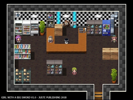 Girl with a big SWORD - Wallpapers screenshot 3