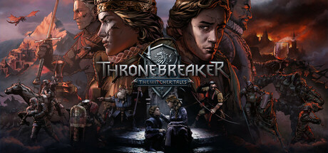 Steam header art for Thronebreaker: The Witcher Tales