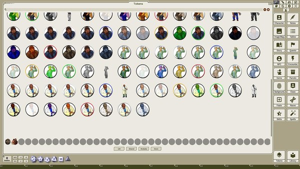 Fantasy Grounds - Monstrous Characters, Volume 6 (Token Pack)
