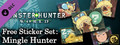 Monster Hunter: World - Set de pegatinas gratuito: cazador sociable