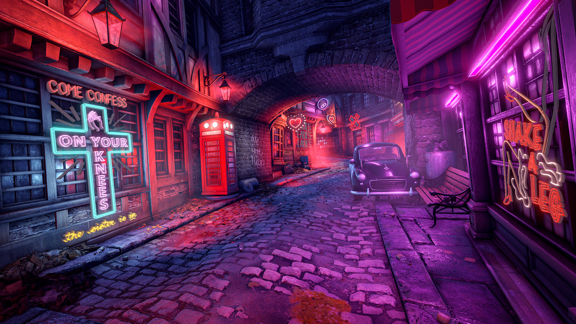 Скриншот We Happy Few - Lightbearer — кадр 4