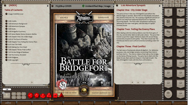 Fantasy Grounds - B14: The Battle for Bridgefort (5E)