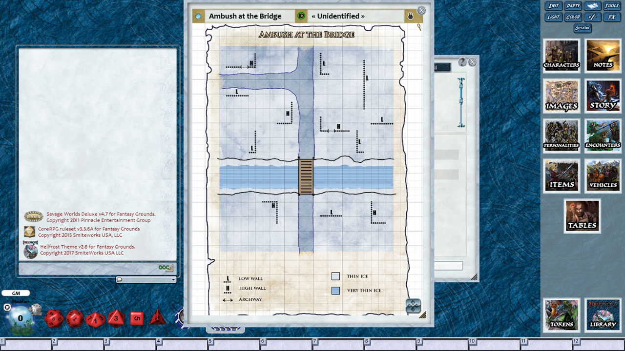 Fantasy Grounds - Hellfrost - The Blood of Godhammer (Savage Worlds) screenshot 3