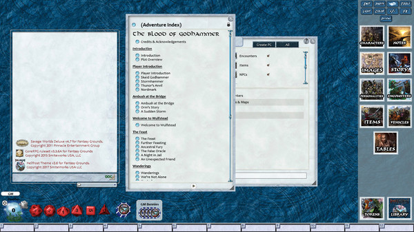 Fantasy Grounds - Hellfrost - The Blood of Godhammer (Savage Worlds)