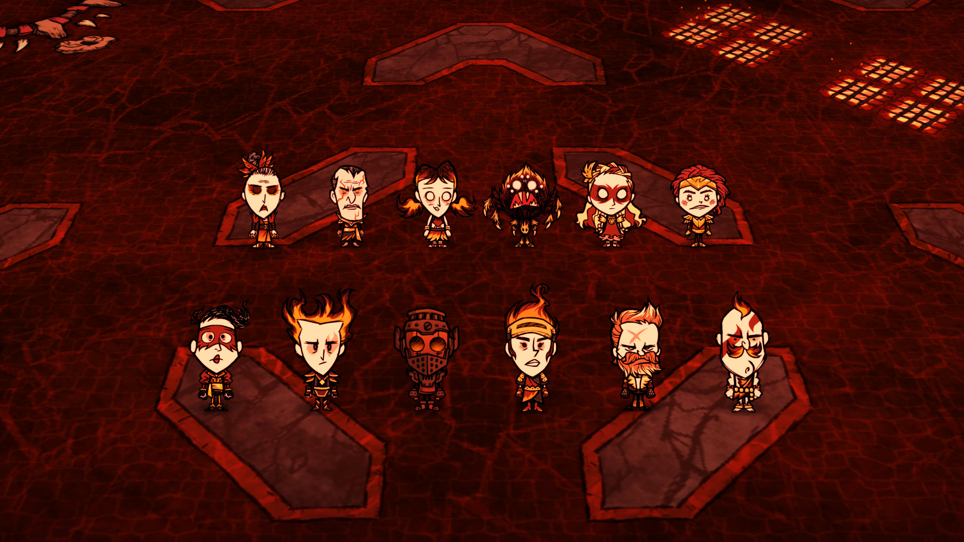 Don't Starve Together: All Survivors Magmatic Chest screenshot 2
