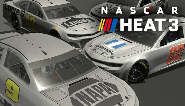 NASCAR Heat 3 - Hendrick Motorsports Test Scheme Pack Featured Screenshot #1