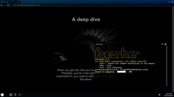Project DeepWeb screenshot 4