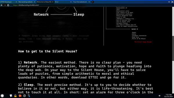 Project DeepWeb screenshot 3