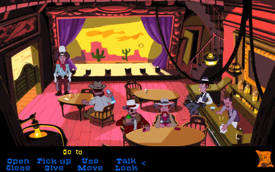 Screenshot z Fenimore Fillmore: 3 Skulls of the Toltecs