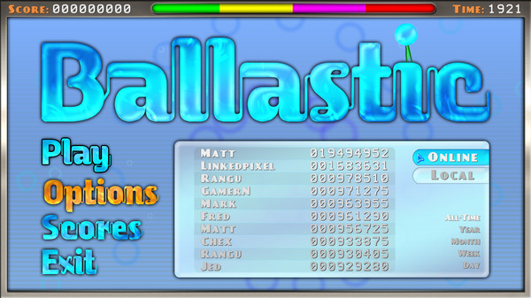 Screenshot z Ballastic