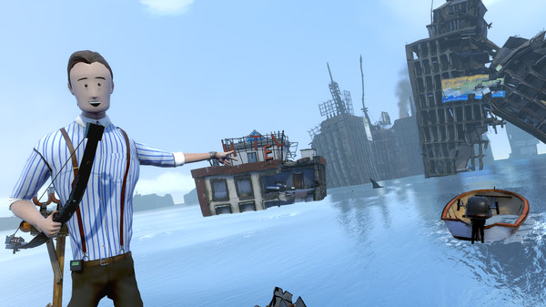 Screenshot z Sam & Dan: Floaty Flatmates