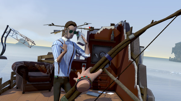 Screenshot z Sam & Dan: Floaty Flatmates