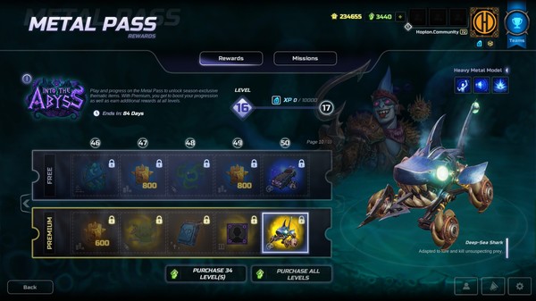 HMM Metal Pass Premium Season 2