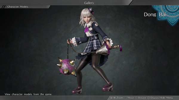 DYNASTY WARRIORS 9: Dong Bai (Cutesy Goth Costume) / 董白 「ゴスロリ制服風コスチューム」
