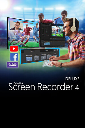 Cyberlink Screen Recorder 4  - Record your games, RPG, car game, shooting gameplay - Game Recording and Streaming Software — Steam catalog